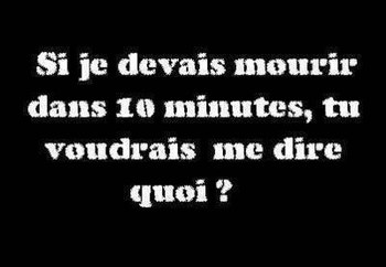 que  dire